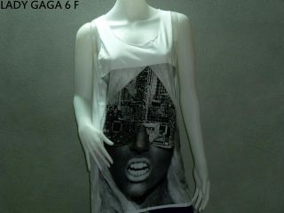   GAGA Tank Top Woman Dress Shirt Singer Dance Queen Rock Indie R&B Punk