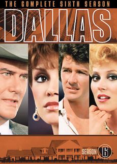 Dallas   Season 6 DVD, 5 Disc Set Dual Side