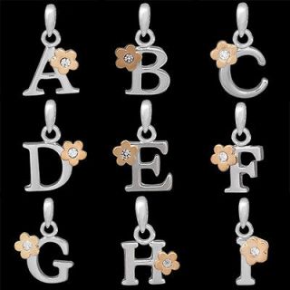   *Alphabet letters charm for link bracelet or pendant for necklace*US
