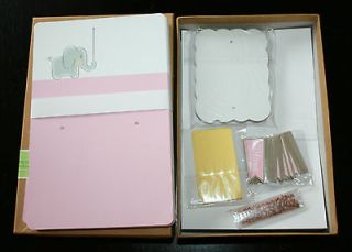 Sweet Baby GIRL ANNOUNCEMENT or INVITATION KIT 50 COUNT New NIB 