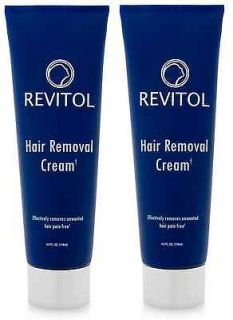 Revitol HAIR REMOVAL CREAM Lotion Remove Unwanted Hair ~ 2 Bottles