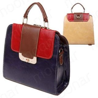   Womens Faux Leather Shoulder Sling Bags Tote Handbag Tote Purses
