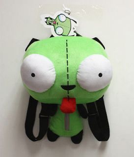 New/wtag Alien Invader Zim Gir Backpack Pack Bag Robot Anime Plush For 