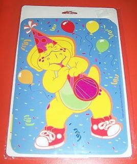 Barney Print Hanging Birthday Decorations 4 Designs BJ Baby Bop BARNEY