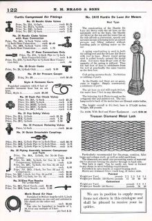 1930 AD Hardie DeLuxe Air Pump Meters Tire Serice Stations Gas Glass 
