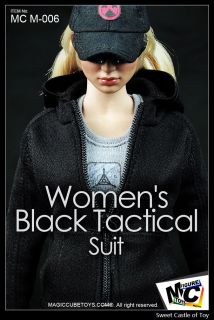 Magic Cube MC Toys Accessory   Womens Black Tactical Suit