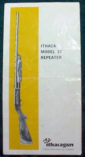 Advertising Instruction Brochure Ithaca Model 37 Repeater