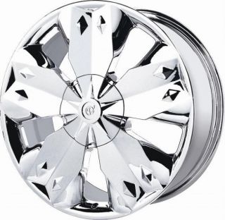 18 inch Verde Diamond Chrome Wheels Rims 5x115 Regal Riviera 