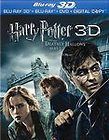 Harry Potter and the Deathly Hallows Part 1 Blu Ray 3D and 2D Movie 