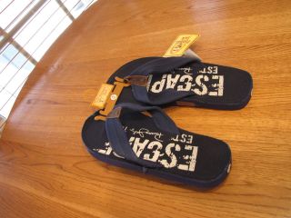 Mens Panama Jack flip flops sandals thongs XL 12/13 12 13 12 13 NEW 