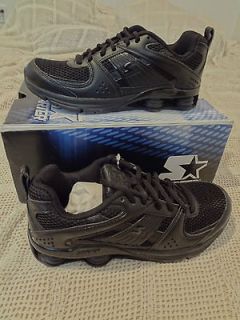 Starter Mens Athletics Suspension Black Shoes Size 7 #250003409   New 