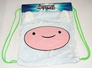 NEW Adventure Time Finn & Jake FINN Face Backpack Sturdy Cinch Bag 