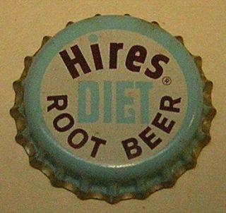 Vintage Hires Diet Root Beercorkun​usedSODA BOTTLE CAP