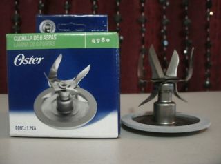 NEW Oster Osterizer Fusion 6 Point Replacement Blender Blade 4980