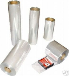 18 1500 Ft PVC Heat Shrink Wrap Tube Tubing Film 100 Gauge Packing 