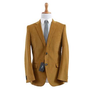 Hugo Boss Hedge/Gense Corduroy Brown Suit US 40R EU 50R