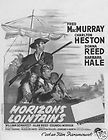 The far horizons Charlton Heston movie poster print