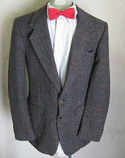 38R Tweed Suit Jacket Towncraft Eleventh Doctor Who Matt Smith Mens 