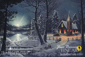 Spirit of the Season Christmas Print by Jesse Barnes