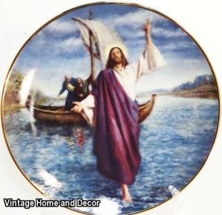 The Glory of Christ Collection JESUS WALKS ON WATER Clemente Micarelli 