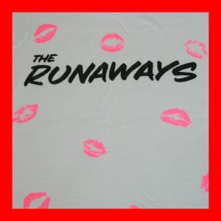 1977 THE RUNAWAYS VINTAGE TOUR T SHIRT JOAN JETT 70s OG