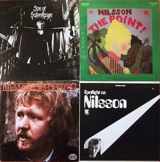 HARRY NILSSON SON OF SCHMILSSON (POSTER) + THE POINT + EARLY TIMES 