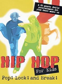 Hip Hop For Kids   Pop Lock And Break DVD, 2005, Bonus CD