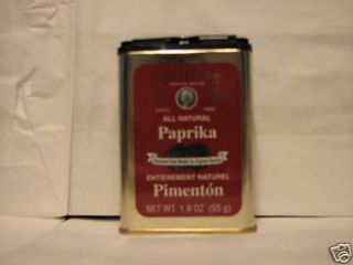 Watkins Products Spices/Herbs ***Paprika