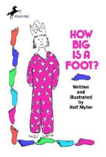 How Big Is a Foot by Rolf Myller 1991, Paperback