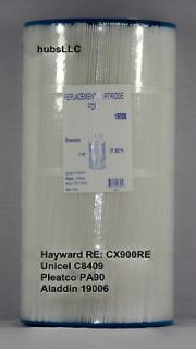 Replacement Cartridge filter for Hayward CX900RE Unicel C 8409 Star 
