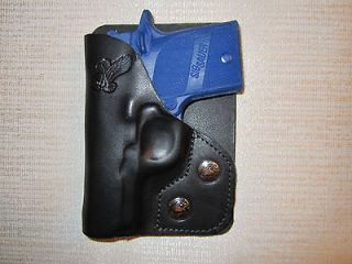 SIG SAUER P938,9mm leather right hand, wallet and pocket holster