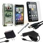 Hundred Dollars Case Cover+Accessory Bundle For HTC Sprint EVO 4G