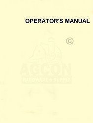 John Deere 1300 Planter Before Serial Number 011600 Operators Manual 