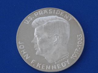 John F. Kennedy US President .925 Silver Art Medal (Prasident) B2111L