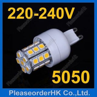   5050 Spotlight Bulb Warm White G9 Socket 220V 240V for Home Bedroom