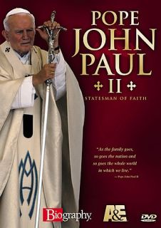 Biography Pope John Paul II   Statesman of Faith DVD, 2005