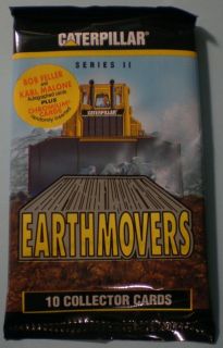EarthMovers Caterpillar Series 2 Card Pack