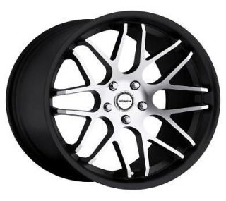 20 inch strada moda black wheels rims 5x112 audi a3 a4 a5 a6 a8 s4 s5 