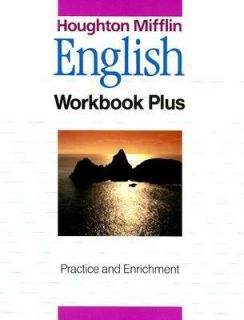 Houghton Mifflin English Workbook Plus Practice and Enrichment 1989 
