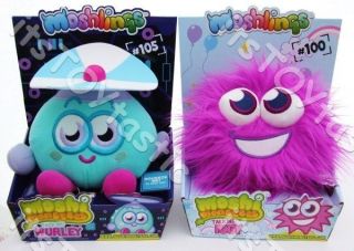 Moshi Monsters Talking Moshlings Iggy or Wurley Plush Soft Toys New