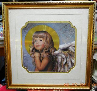 nancy noel framed print mercy with halo 