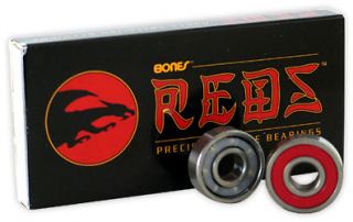 BONES REDS BEARINGS Skateboard Longboard FAST, CHEAP, PROVEN   POWELL