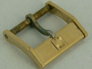  14mm SWISS Zenith Gold Plated buckle for your Zenith GP dressing watch