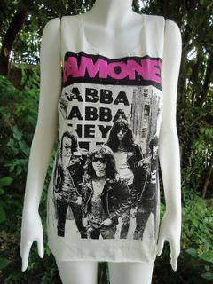 The Ramones Punk Indie Rock Band Tank Top T Shirt M