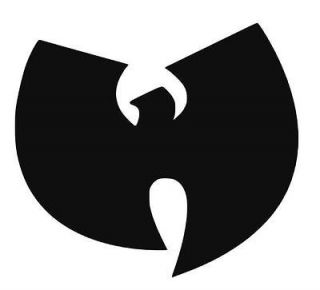 Wu Tang Symbol Vinyl Decal Sticker for Wall or Car