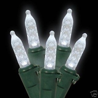   CHRISTMAS LED LIGHTS   3 STRINGS   M5   1 inch icicle covers   white