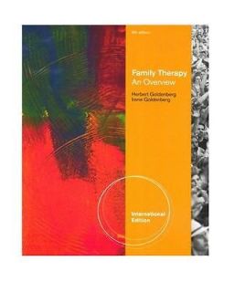 NEW Free Ship   Family Therapy  An Overview by Goldenberg (8th 