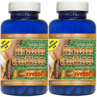 PURE GREEN COFFEE BEAN EXTRACT WITH SVETOL WEIGHT LOSS DIET