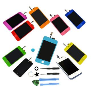   LCD Screen Digitizer Glass Assembly for IPod Touch 4 4th Gen+Tools