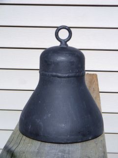 Large Antique/Vint​age Weldbend Cast Iron Bell